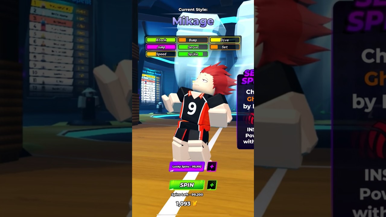 Mikage Quick Showcase Volleyball Legends
