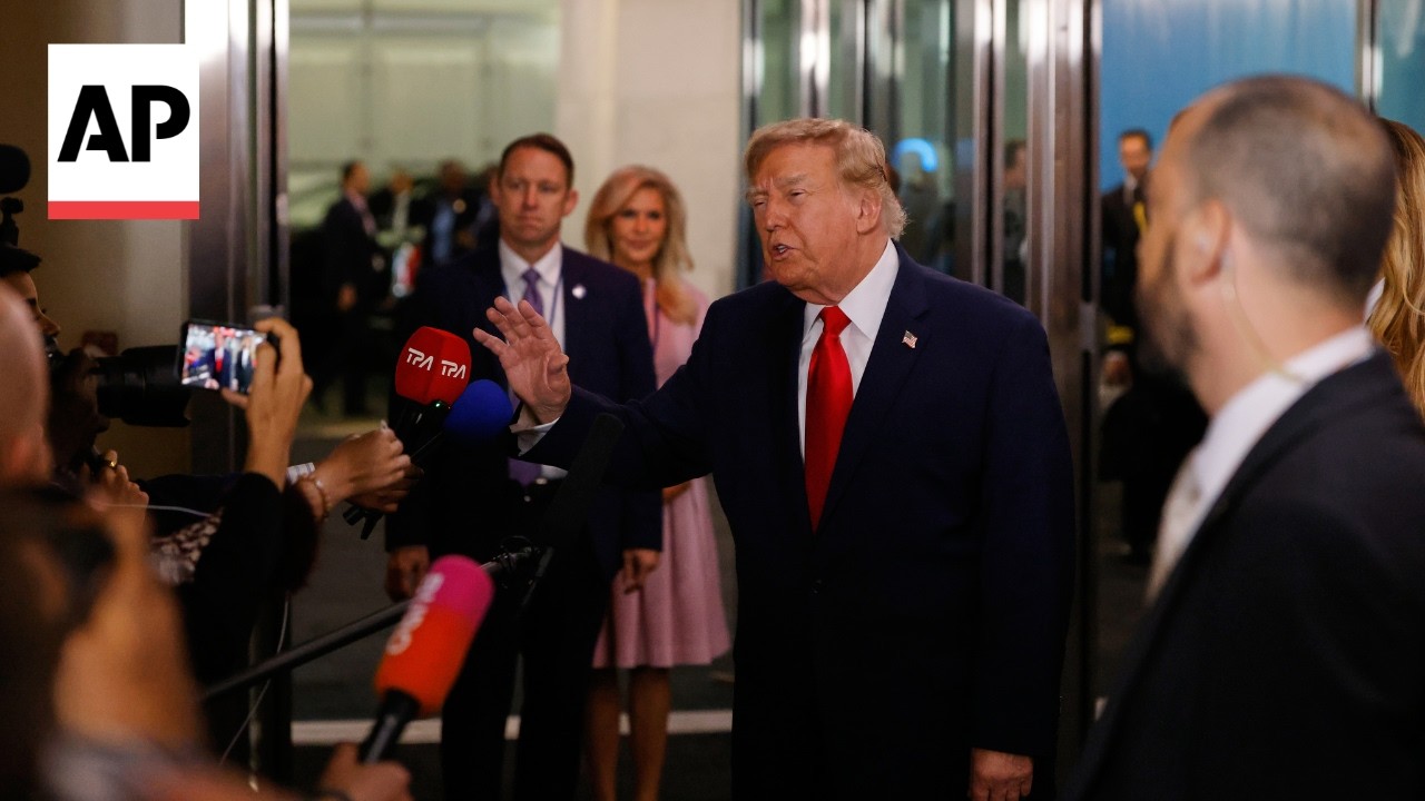'You should not be here,' Trump tells CNN's Kaitlan Collins at the UN