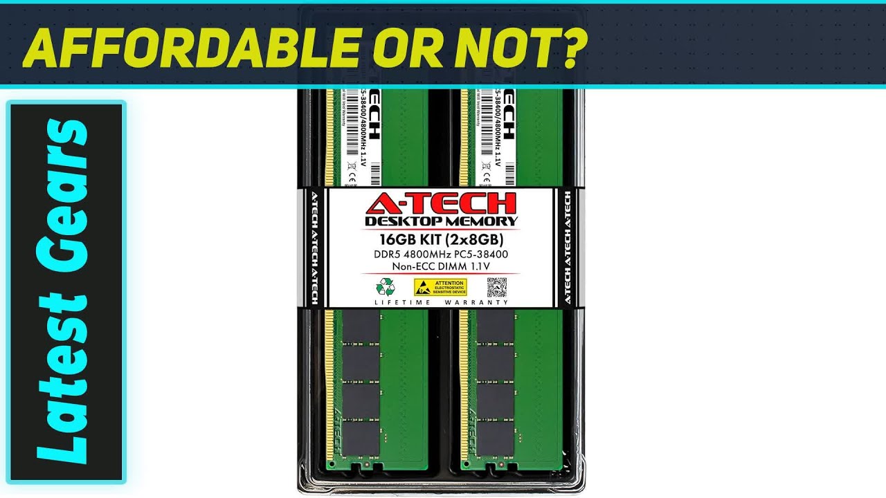 Best RAM Upgrade? A-Tech DDR5 4800MHz for Acer Predator Orion 5000!