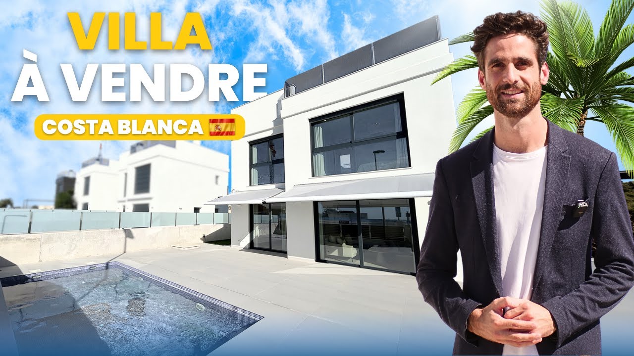 Acheter en Espagne : Cette VILLA NEUVE va vous FAIRE R&Ecirc;VER  - COSTA BLANCA