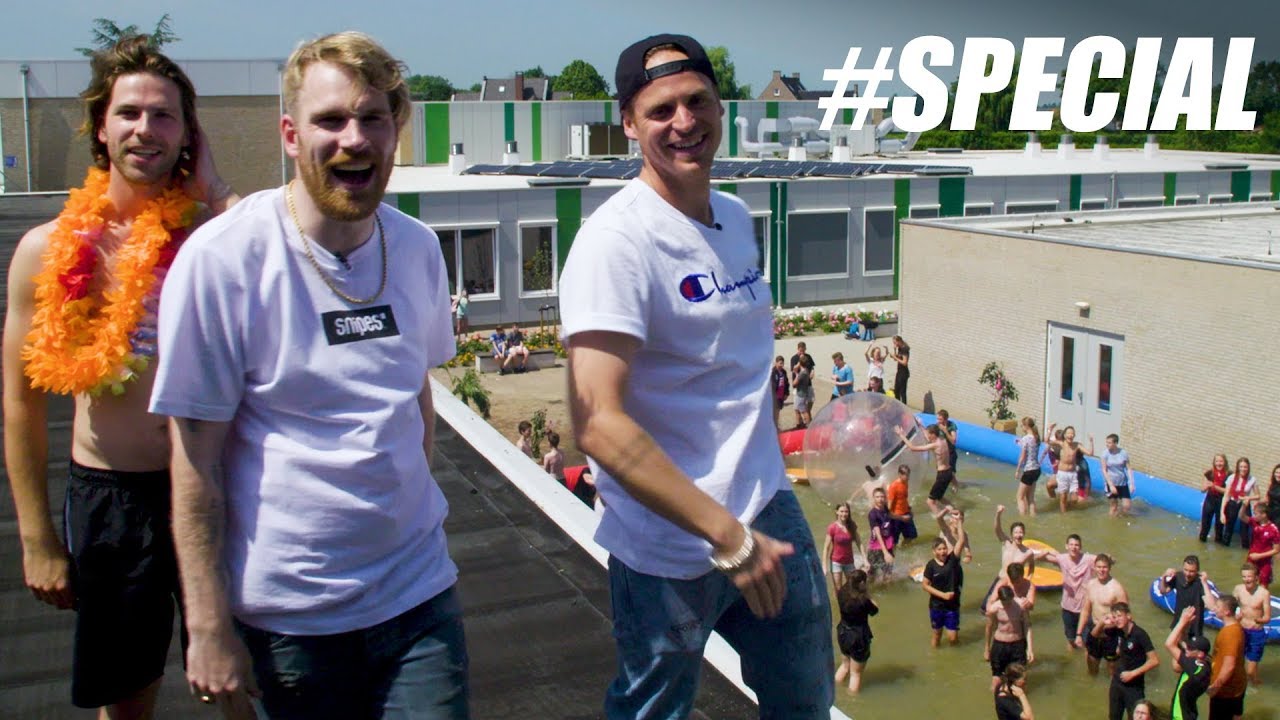 Zwemparadijs op het Plein | School Takeover #2 [SPECIAL]