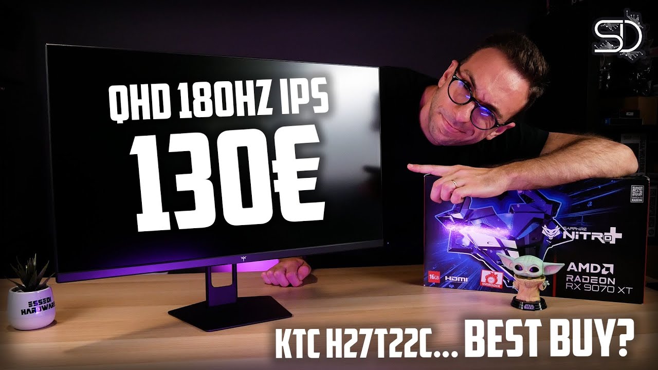 QUESTO MONITOR DA GAMING QHD COSTA TROPPO POCO - KTC H27T22C