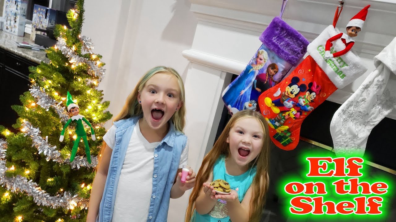 Last To Be Found Wins Milk And Cookies! Elf On The Shelf Day 11!!