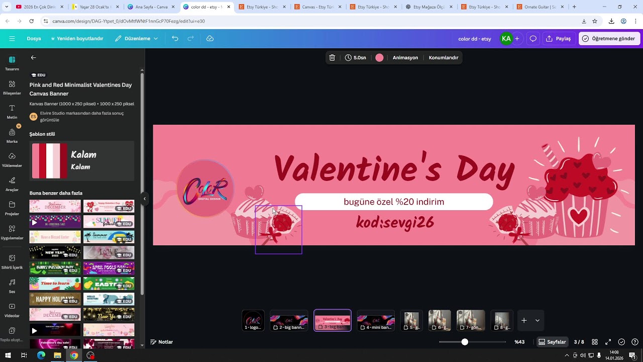 CANVA ile Dijital Tasarım - Online Ticaret Platformları Tasarımları