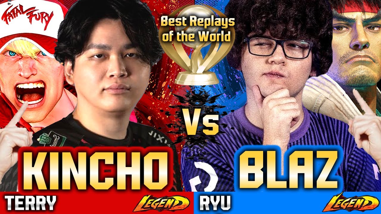 🔥 SF6 Ryu (BLAZ in JAPAN 🔥vs Kincho) Terry ▰ Street Fighter 6 Gameplay High Level