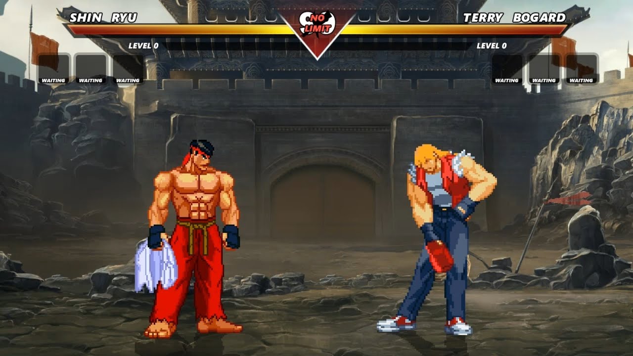 STREET FIGHTERS TEAM vs KOF TEAM - High level insane fight❗🔥
