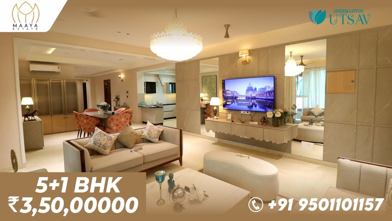 Green Lotus Utsav Zirakpur | Smart, Green & Luxurious Living | Luxury 3/4/5 BHK Flat on Airport Road