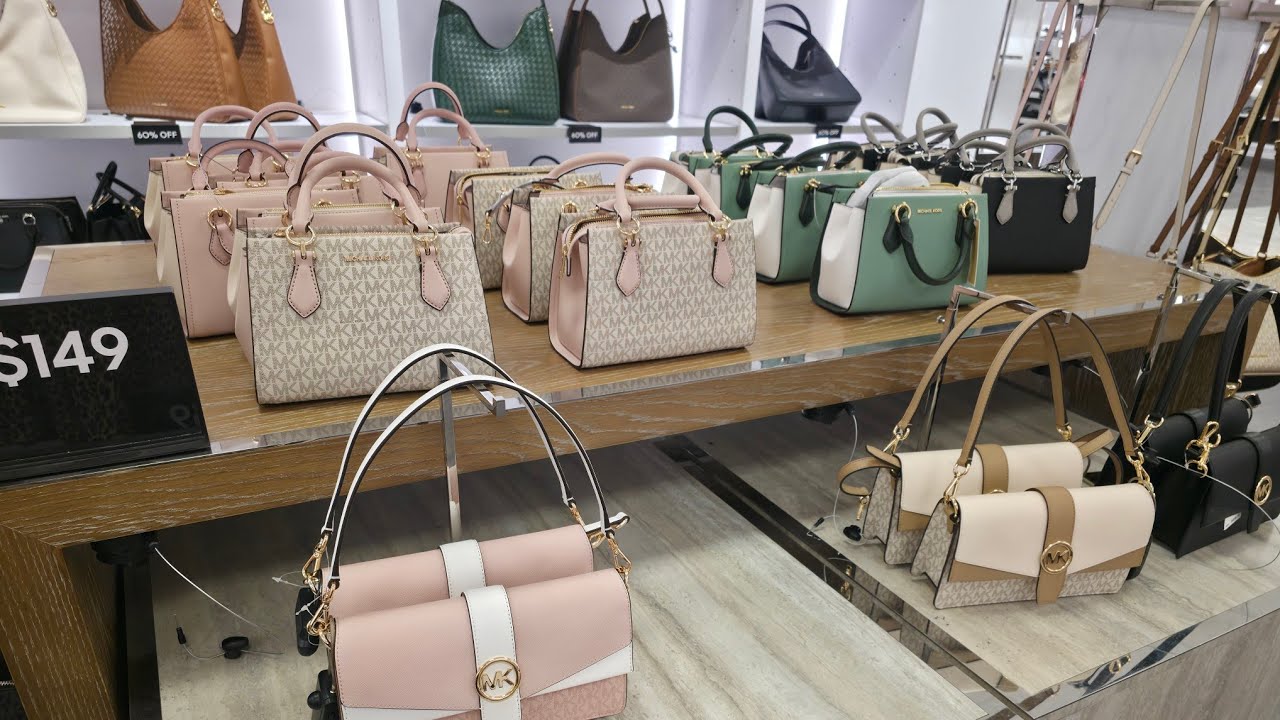 🛍MICHAEL KORS OUTLET👜~ UP TO 70% OFF~ BAGS~👛 WALLETS & MORE~ LET'S BROWSE~ NEW COLLECTIONS👝