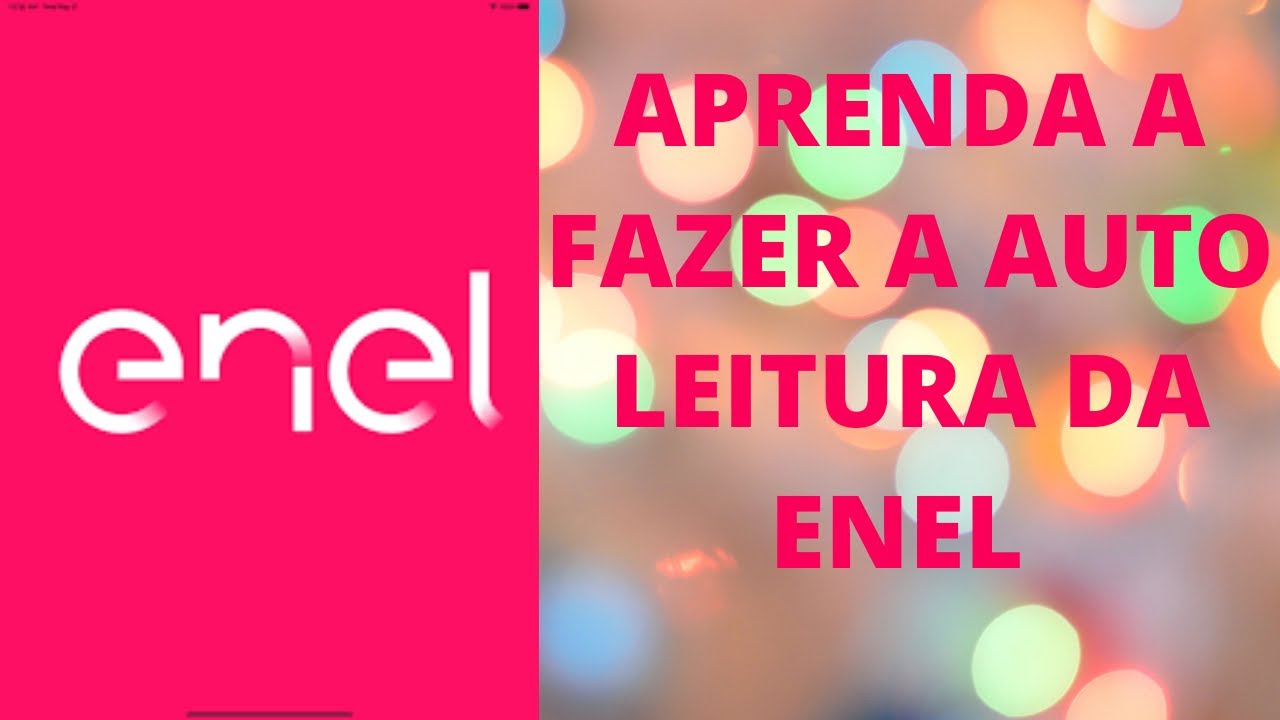 COMO FAZER A AUTO LEITURA DA ENERGIA ENEL APP/COMPUTADOR