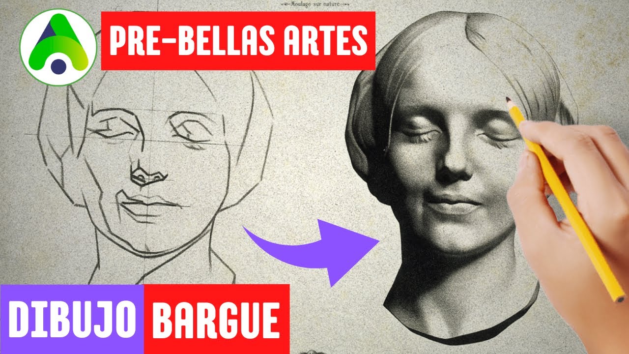 COMO DIBUJAR UN ROSTRO PASO A PASO - (Bargue Drawing)