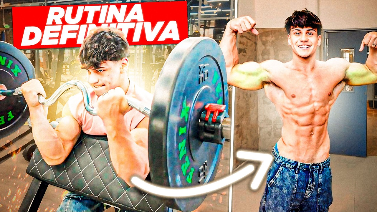 ASÍ CONSEGUÍ los BRAZOS PERFECTOS con 19 AÑOS