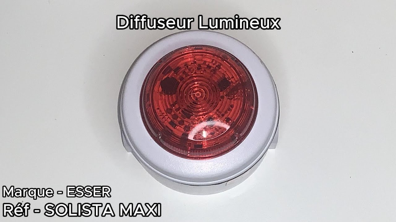 Diffuseur Lumineux ESSER SOLISTA MAXI