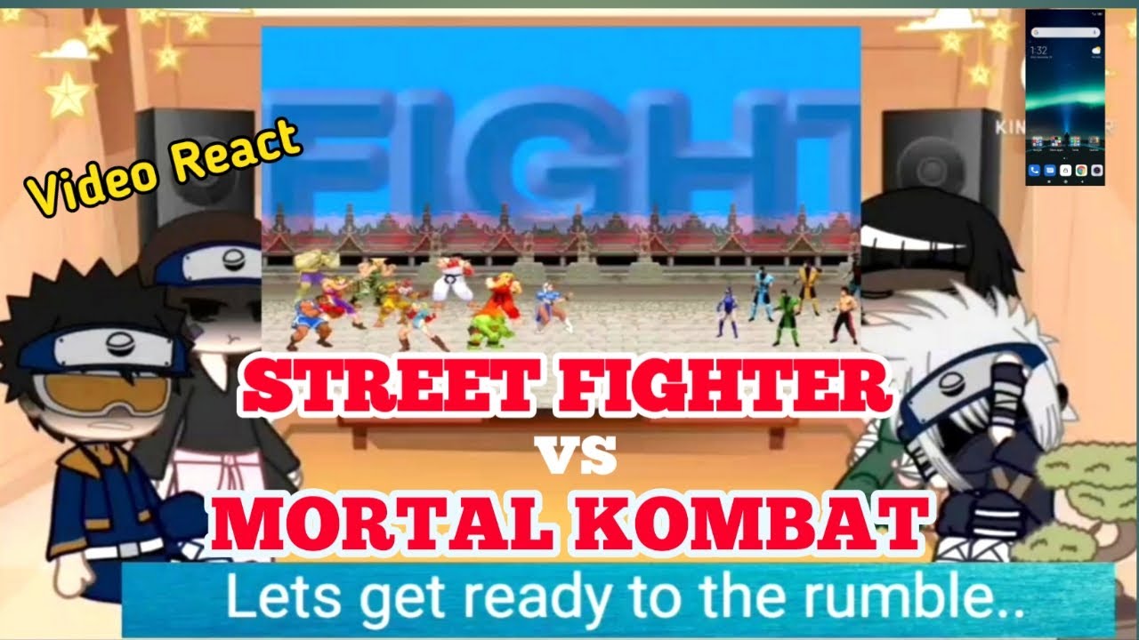 STREET FIGHTER vs MORTAL KOMBAT |  VIDEO REACT |  JSQ TVANIME