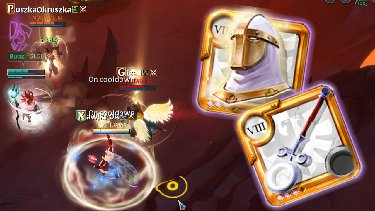 DOMINATING HG AS HEALER IN ALBION ONLINE