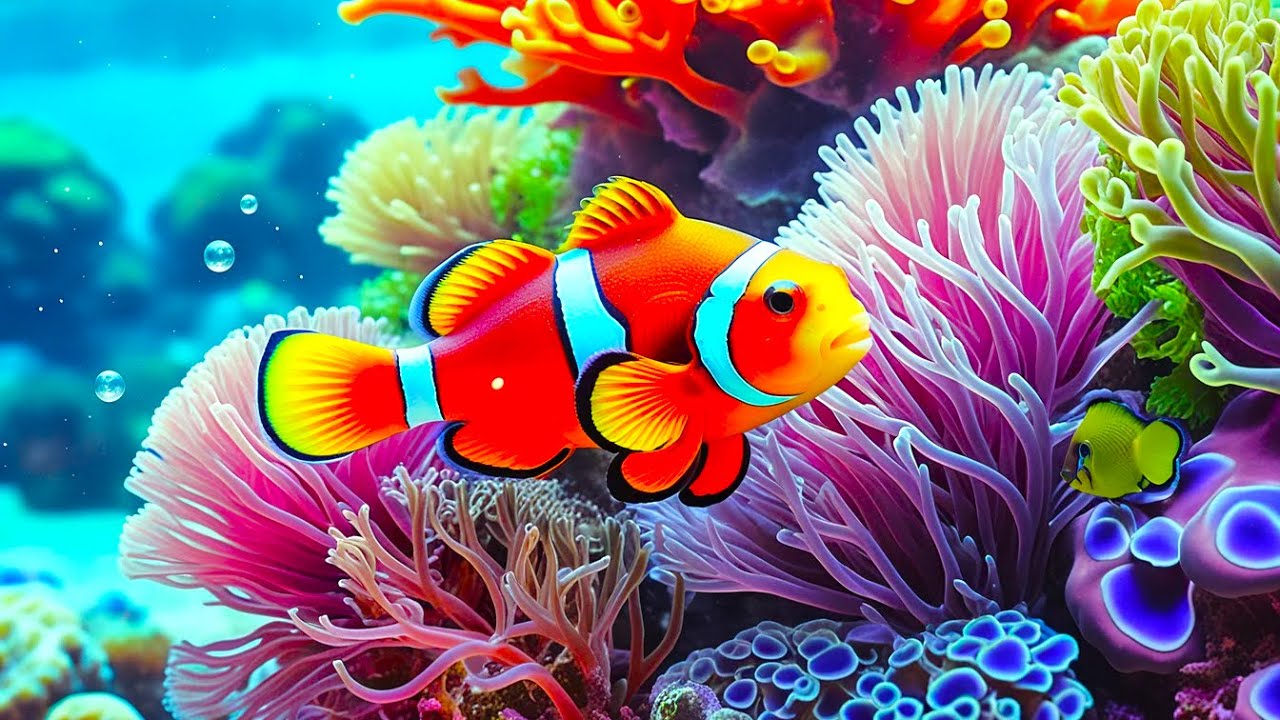 The Best 4K Aquarium - Explore the Stunning World of Sea Jellyfish and Beautiful Coral Reef Fish. #8
