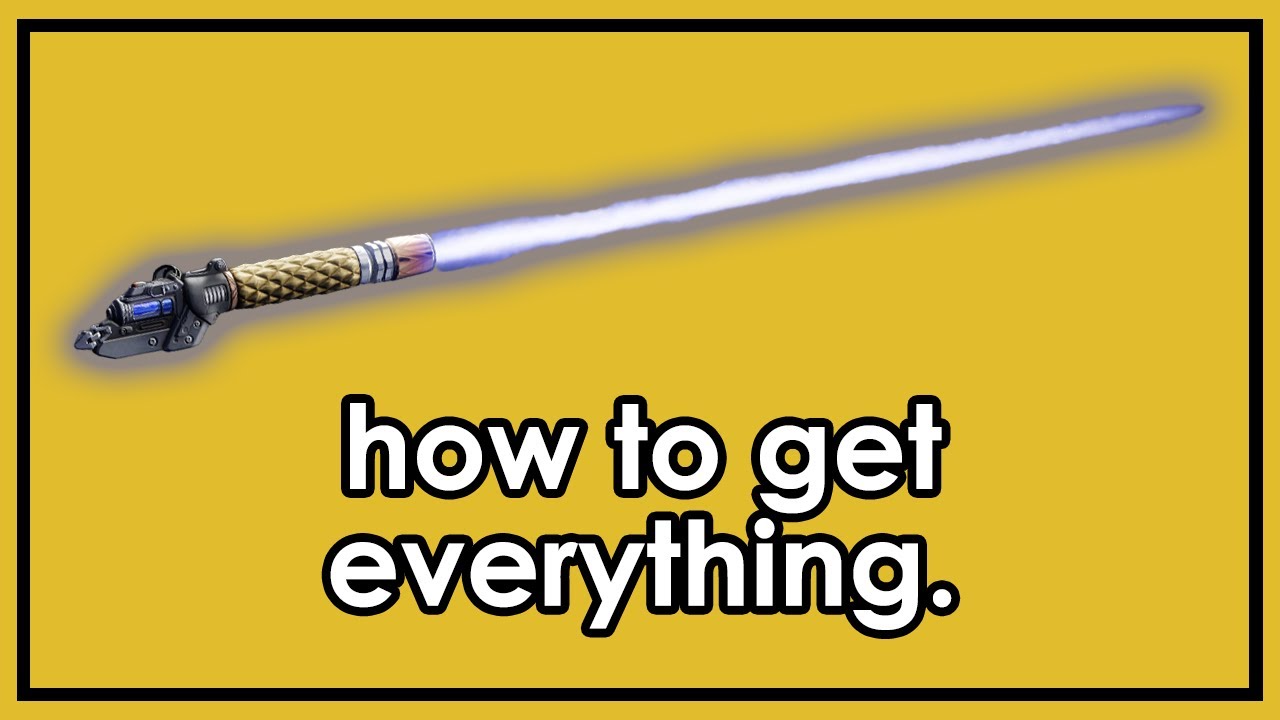 How to get ALL of the Praxic Blade components (catalysts, mods)