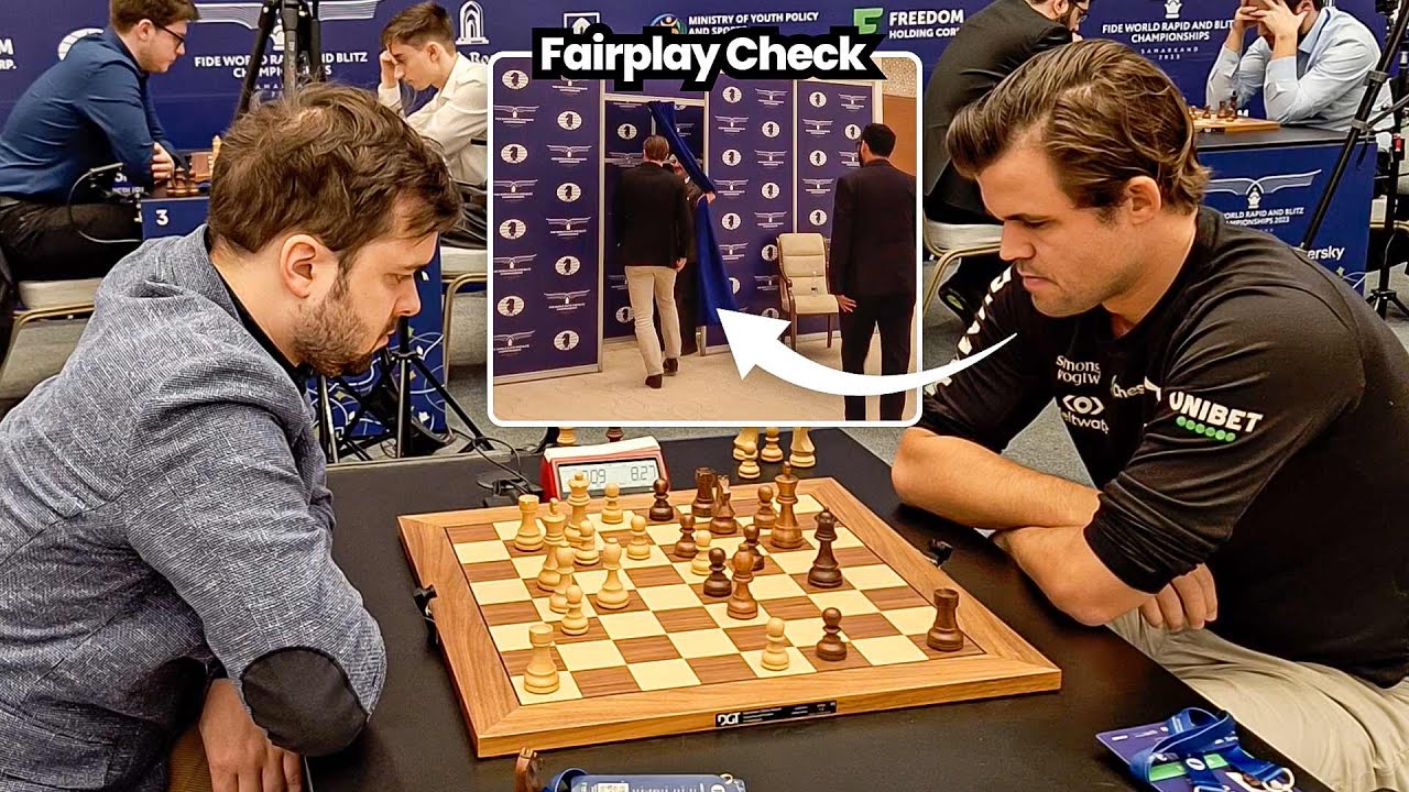 Magnus Carlsen was taken for a Fairplay check after this game | Brilliant Positional Chess