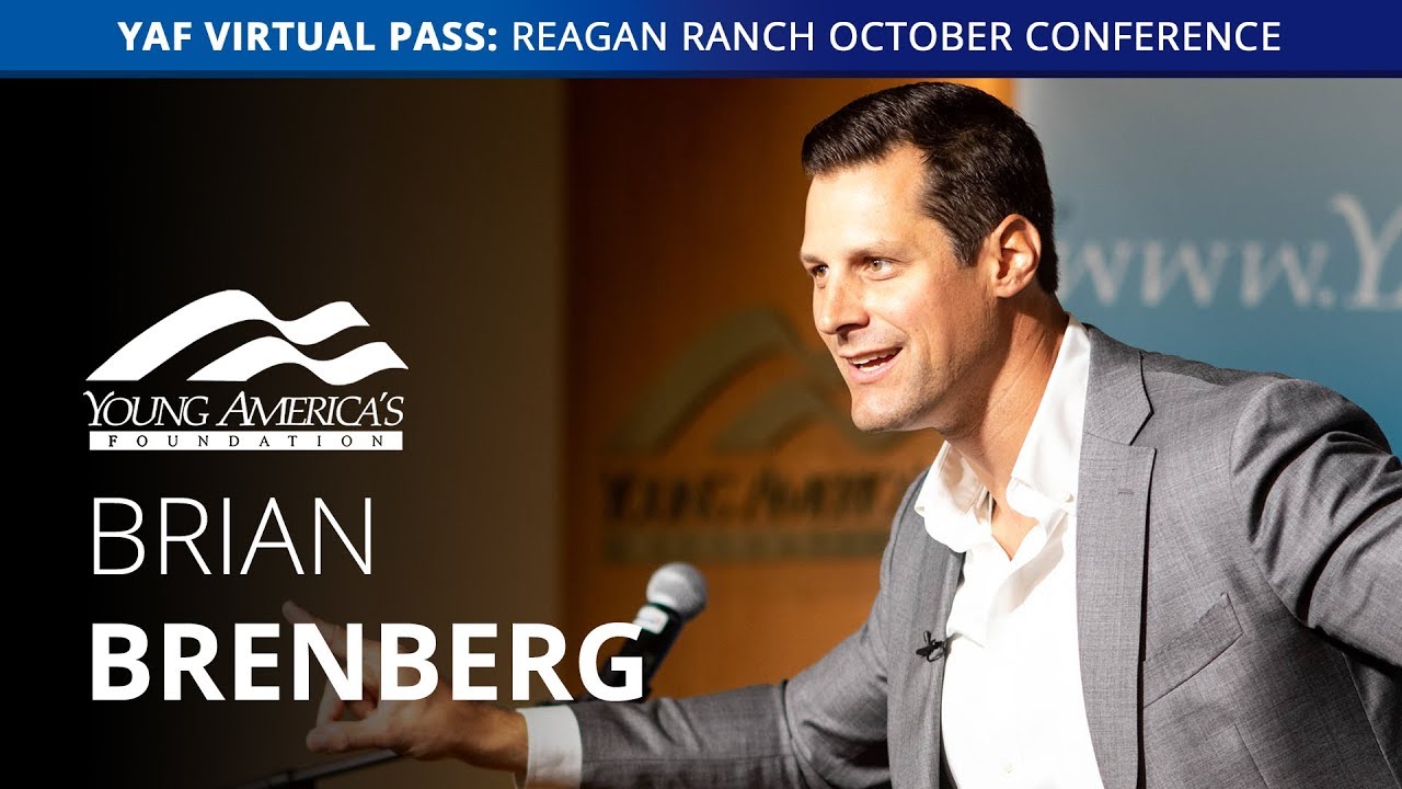 Entrepreneurs Aren&rsquo;t Bank Robbers | Brian Brenberg LIVE at Reagan Ranch October Conference