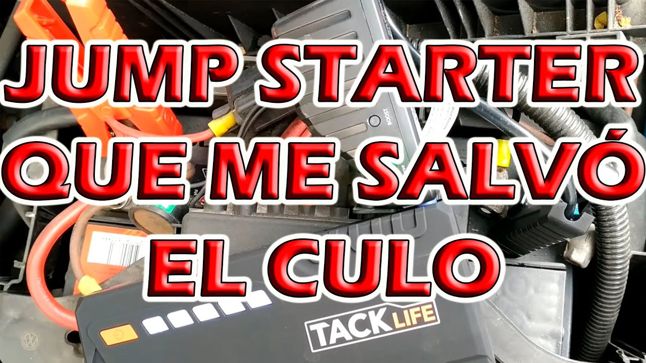 Arrancando Coche Diesel 1.9 Sin Batería Con Jump Starter T6 Tacklife.