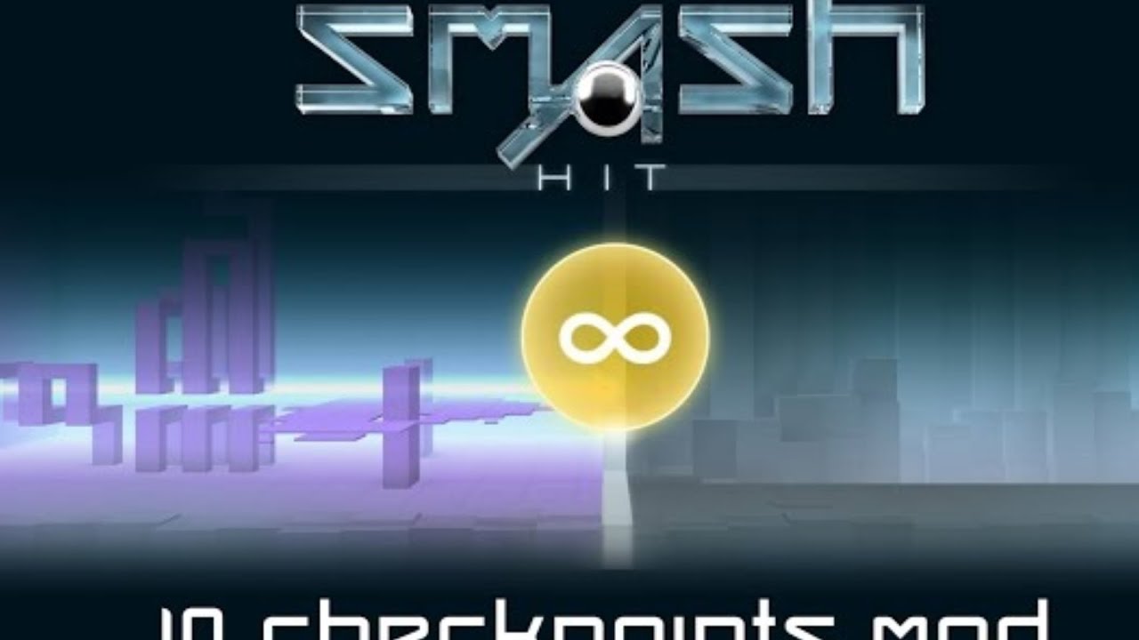 Играем в Smash Hit 10 Cjeckpoint Mod