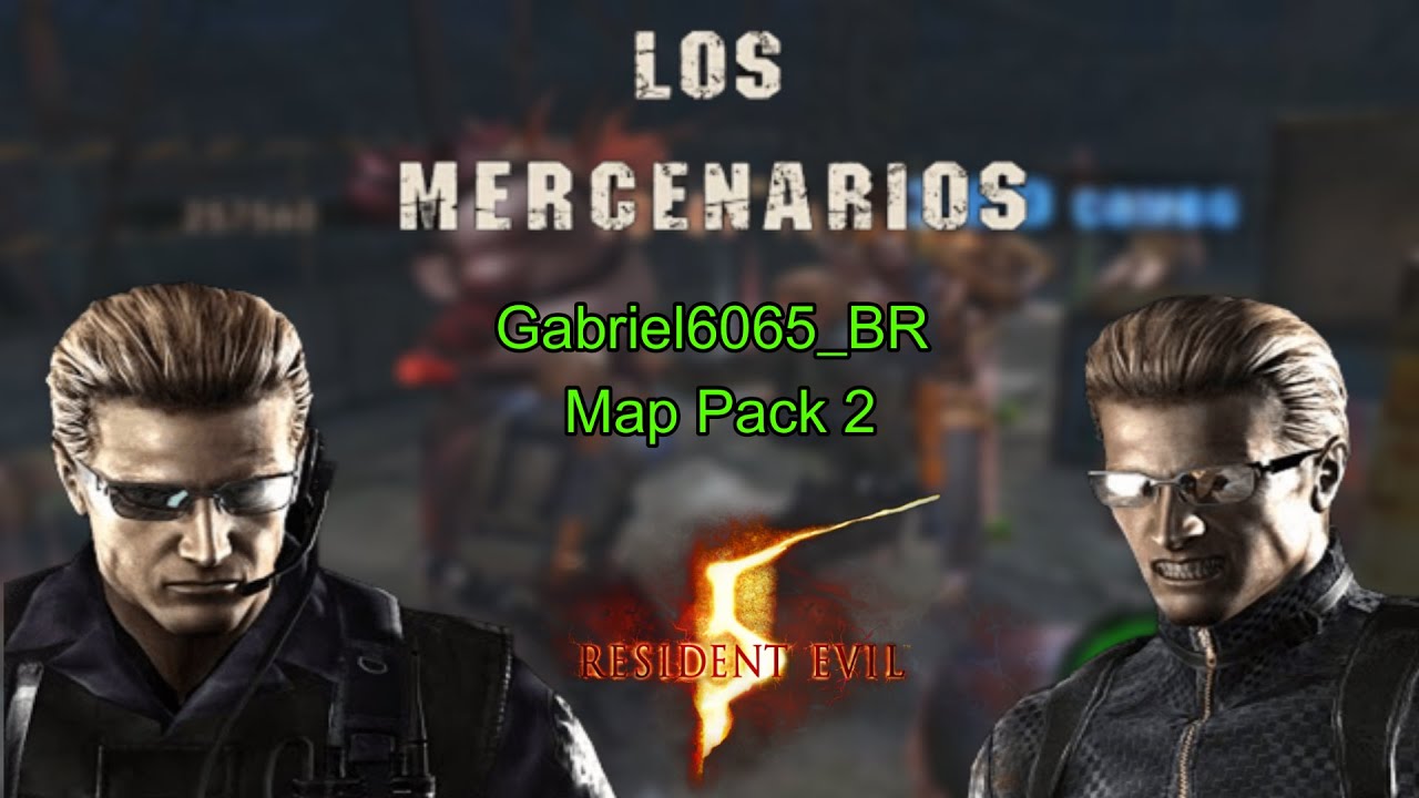 Resident Evil 5 Mercenarios | No mercy (Duo) | Gabriel map pack 2 Completo