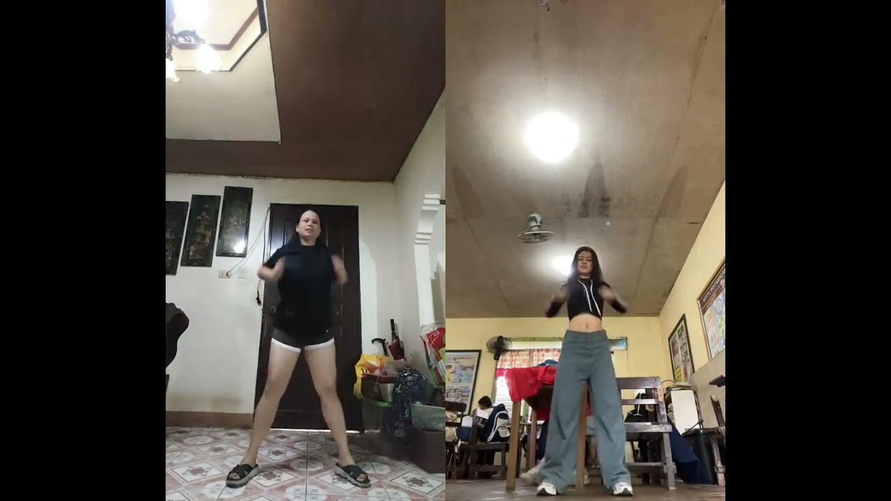 Duet Crista JAne Villanueva tiktokdancewithrecar🥰🥰🥰🥰