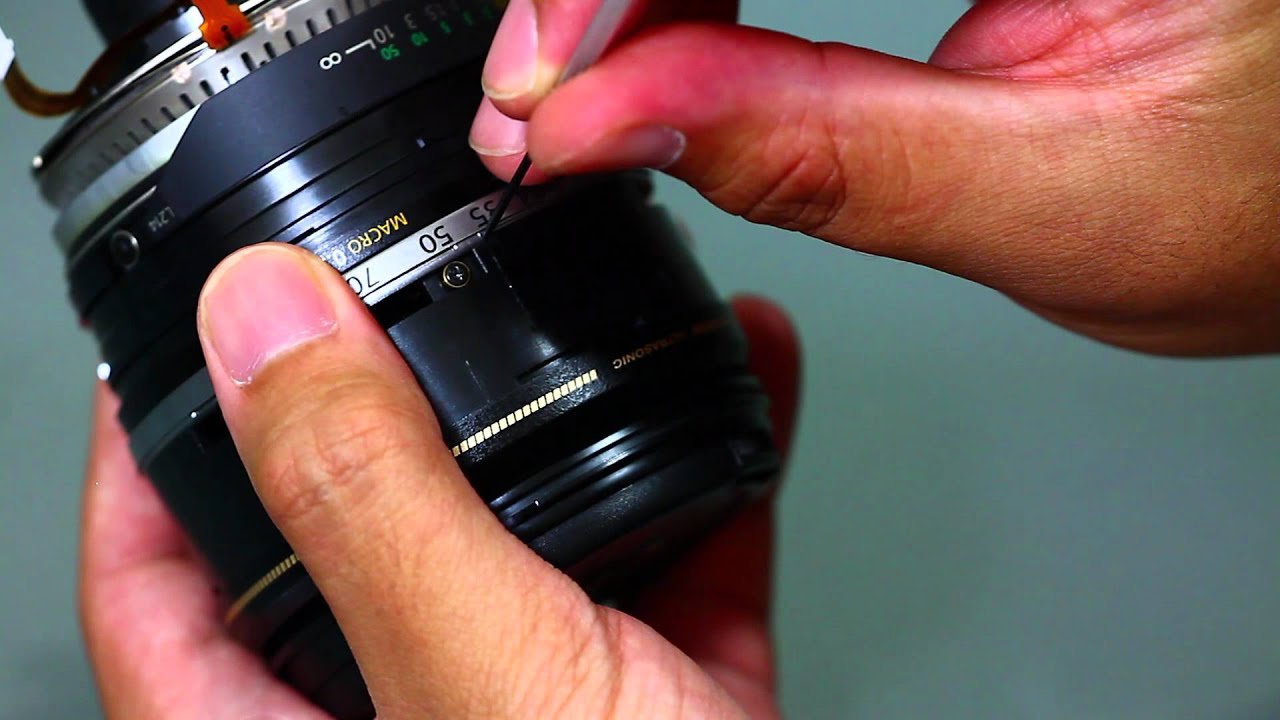Canon 17-85 mm f4-5.6 IS USM disassembly (HD)