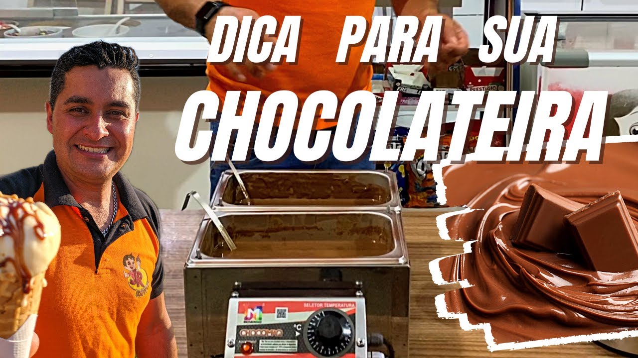 COMO DERRETER SEU CHOCOLATE NO PONTO CERTO, POR RAFAEL PAIVA