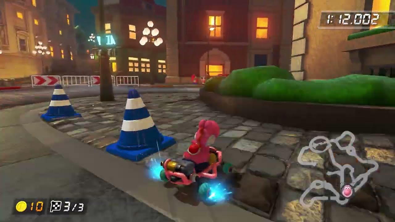 Tour Rome Avanti [200cc] - 1:13.710 - Vincent (Mario Kart 8 Deluxe World Record)