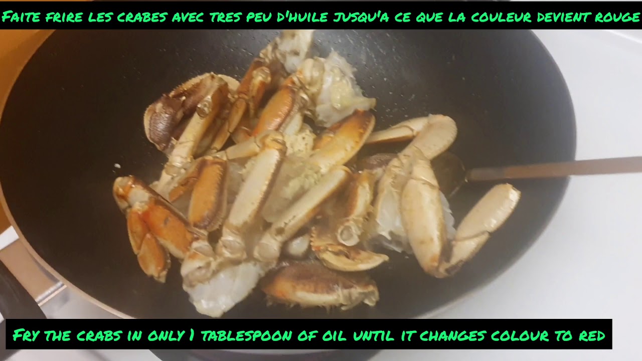 Crab Soup Recipe / Recette de Bouillon de Crabes
