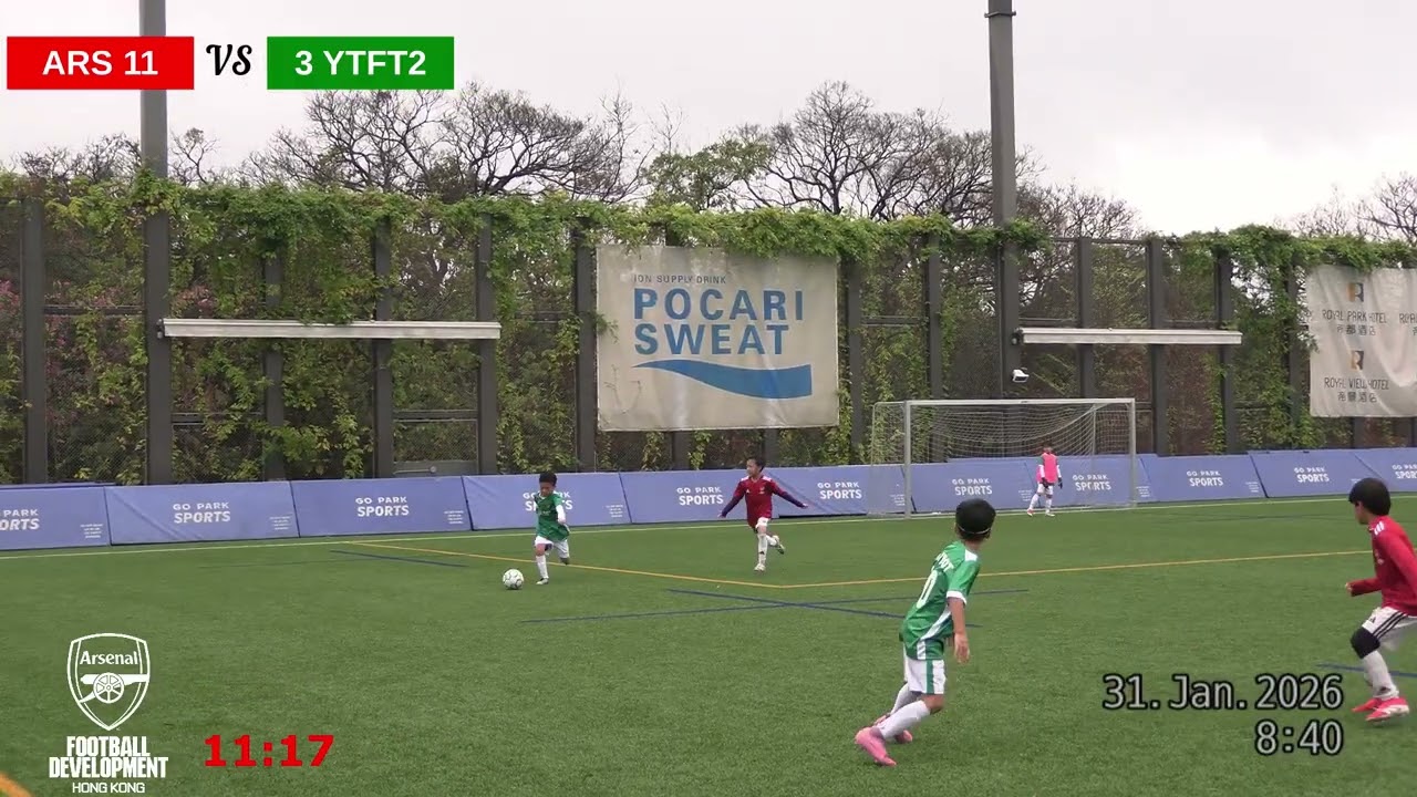 2026-1-31 HKJFL Prem U10 Arsenal vs YTFT 2 GAME 2 / 3
