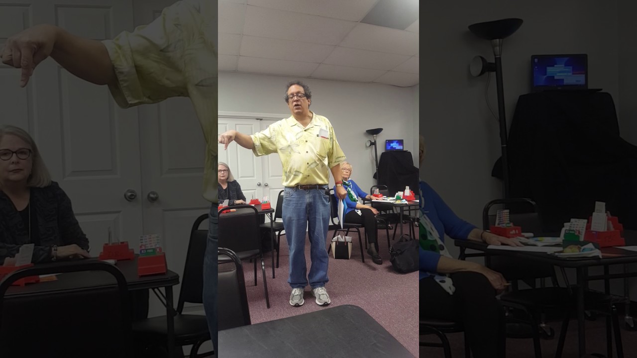 Take Out Doubles, Chris Moll, Club Director, Triangle Bridge, November 15, 2016 part two