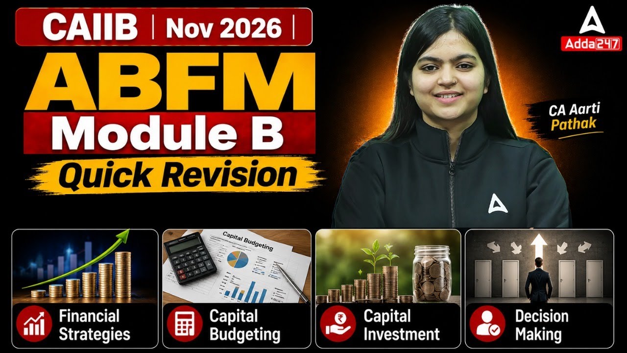 CAIIB Июнь 2026 | ABFM Модуль B | Быстрое повторение | Английский язык | CA Aarti Pathak