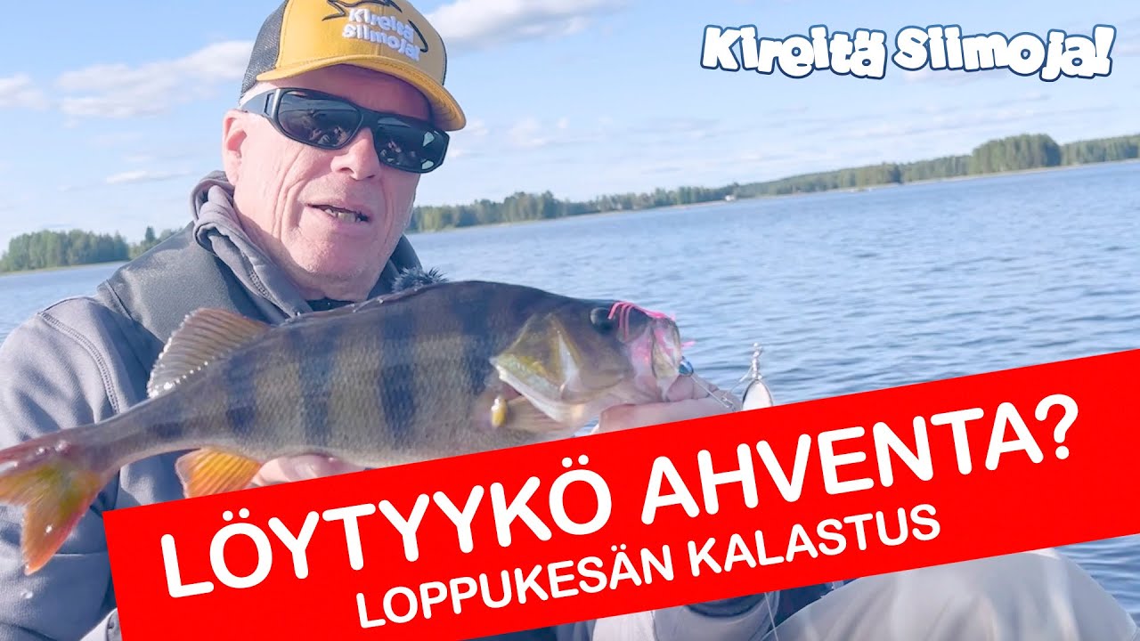 Loppukesän ahvenen kalastus