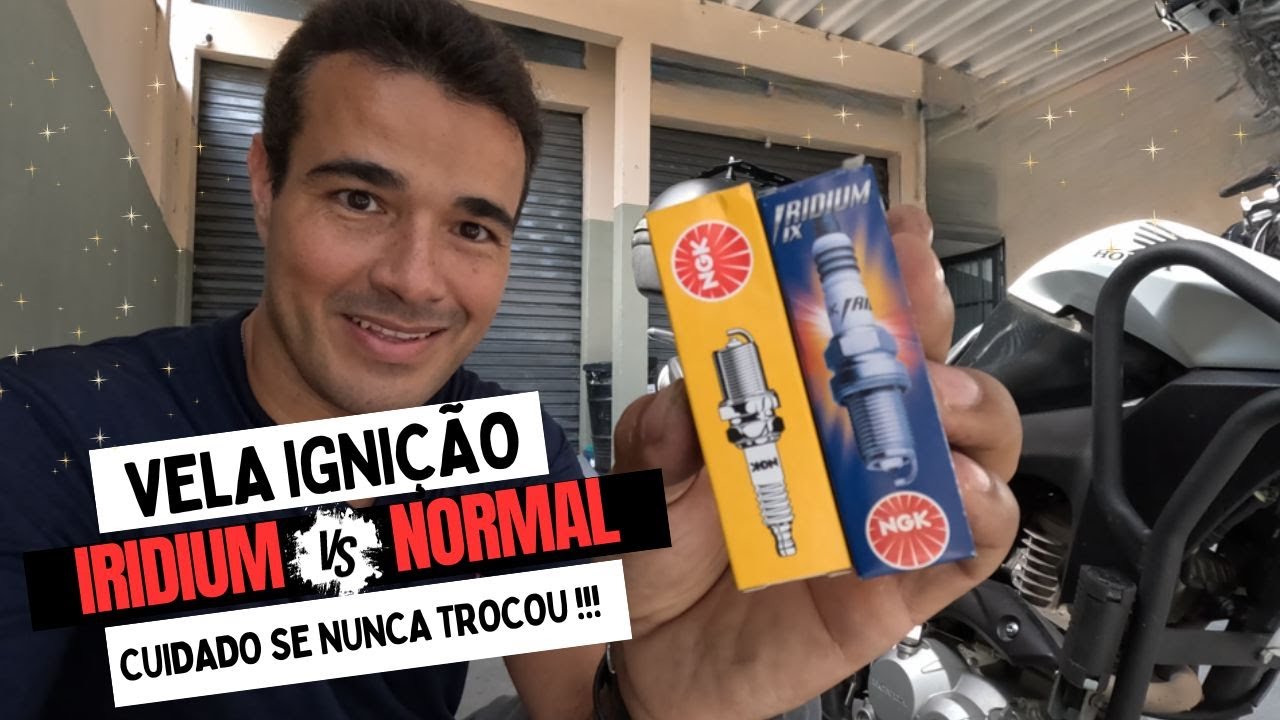 VELA NGK IRIDIUM OU NORMAL - ASSISTA ESSE VIDEO SE VOCE NUNCA TROCOU