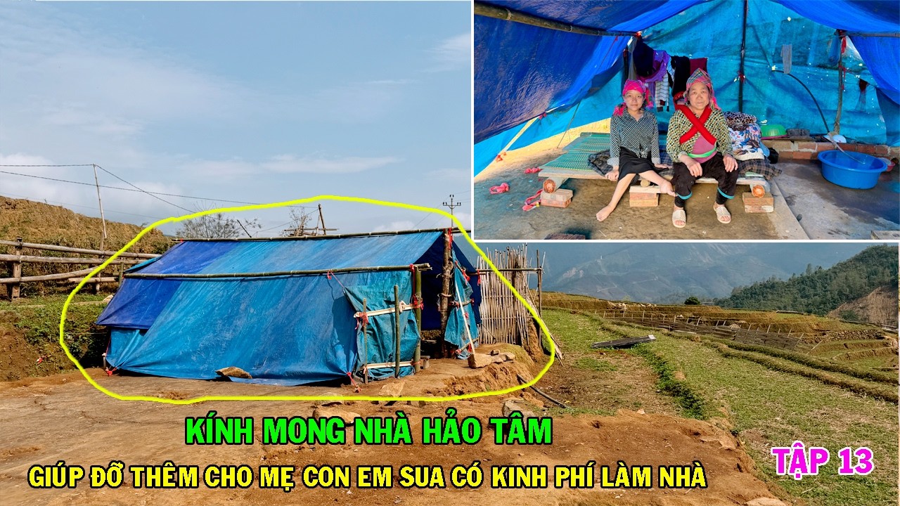 HOÀN CẢNH RẤT KHÓ KHĂN KÍNH MONG NHÀ HẢO TÂM GIÚP ĐỠ THÊM KINH PHÍ CHO MẸ CON EM SUA CÓ 1 CĂN NHÀ