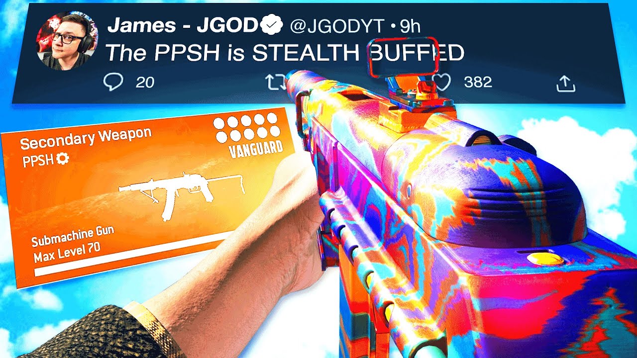 * NEW * SILENT BUFFED PPSh-41 is OVERPOWERED in SEASON 2 WARZONE (BEST SMG GAMEPLAY)