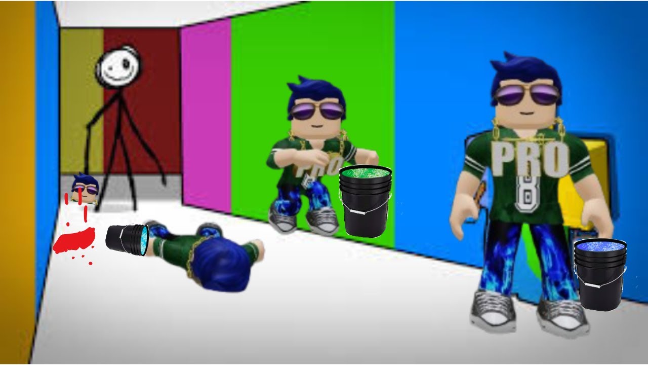 Играю в «Цвет или смерть» в Roblox