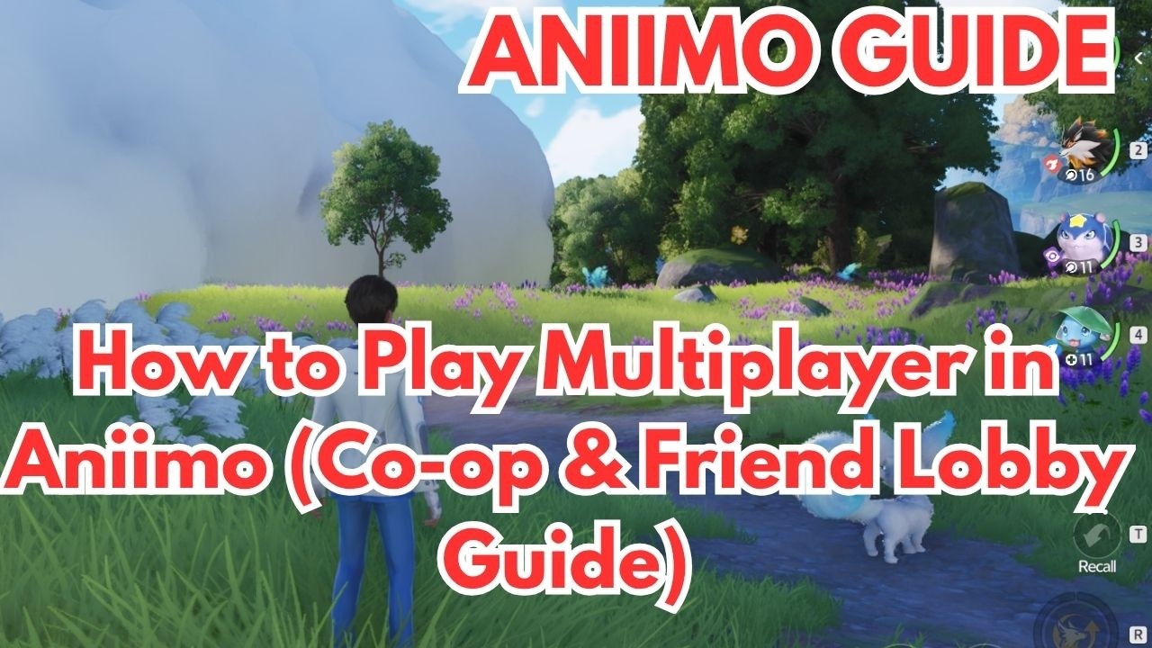 How to Play Multiplayer in Aniimo (Co-op & Friend Lobby Guide) aniimo guide tutorial