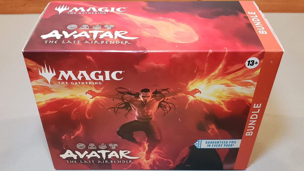 Magic: The Gathering Avatar The Last Airbender Bundle Opening