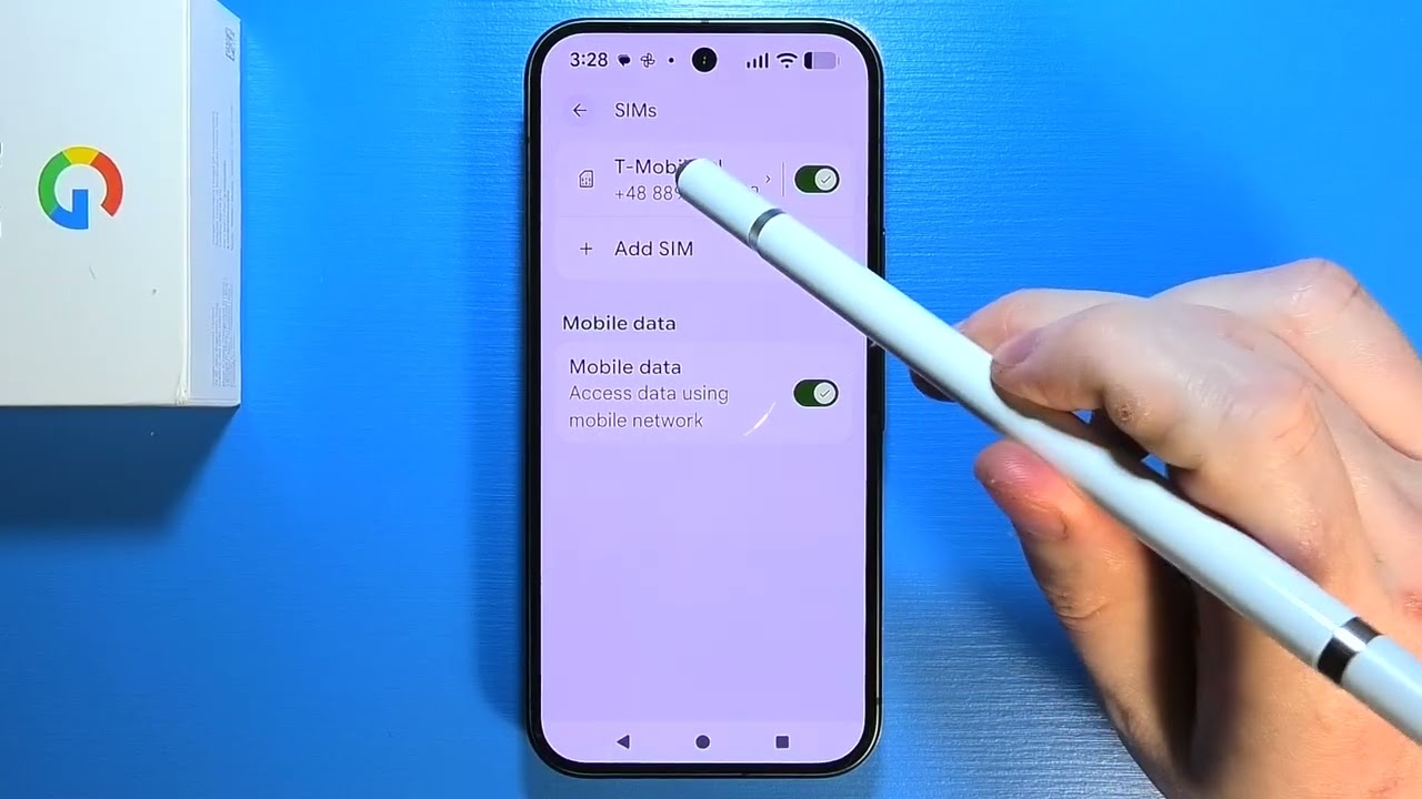 Google Pixel: Как включить/отключить роуминг