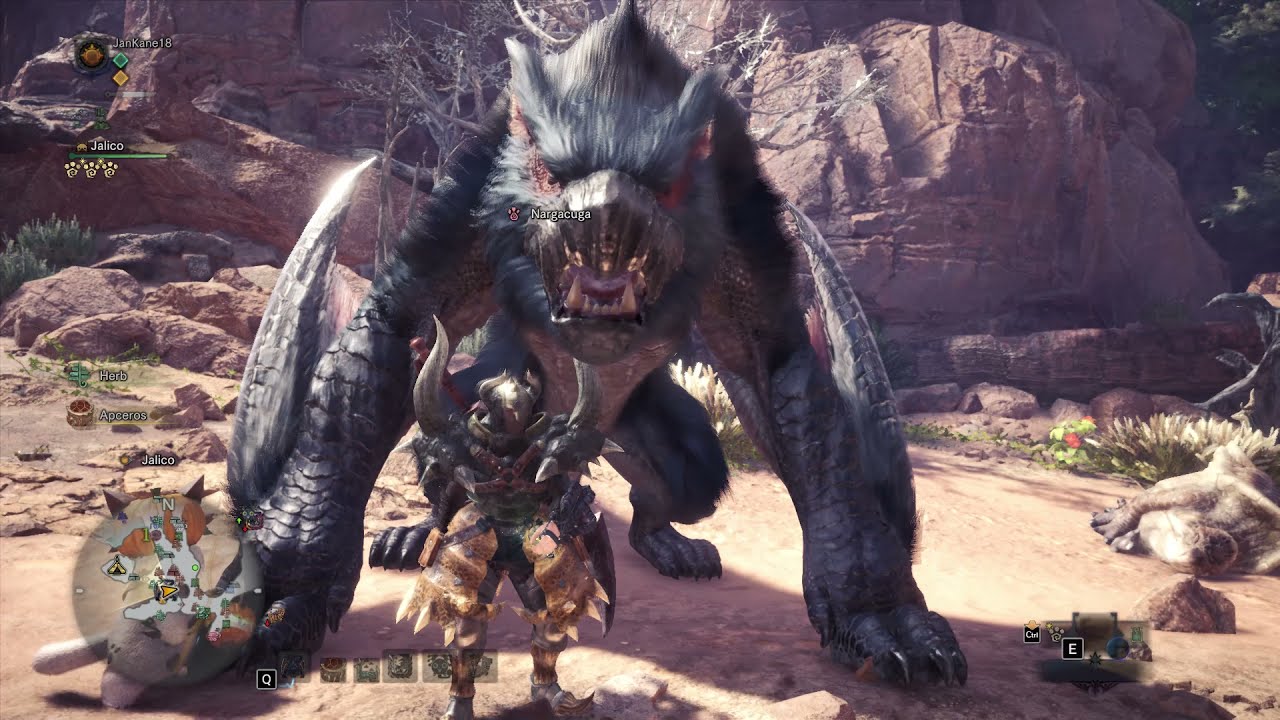 Riding Monstie Nargacuga! | Monster Hunter World Iceborne