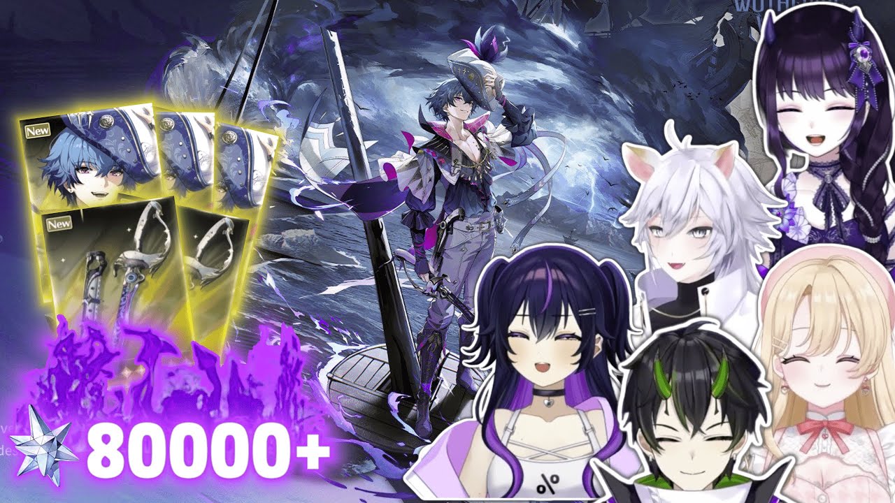 JP Vtubers Set Their Savings Ablaze for Captain Brant [Wuthering Waves]