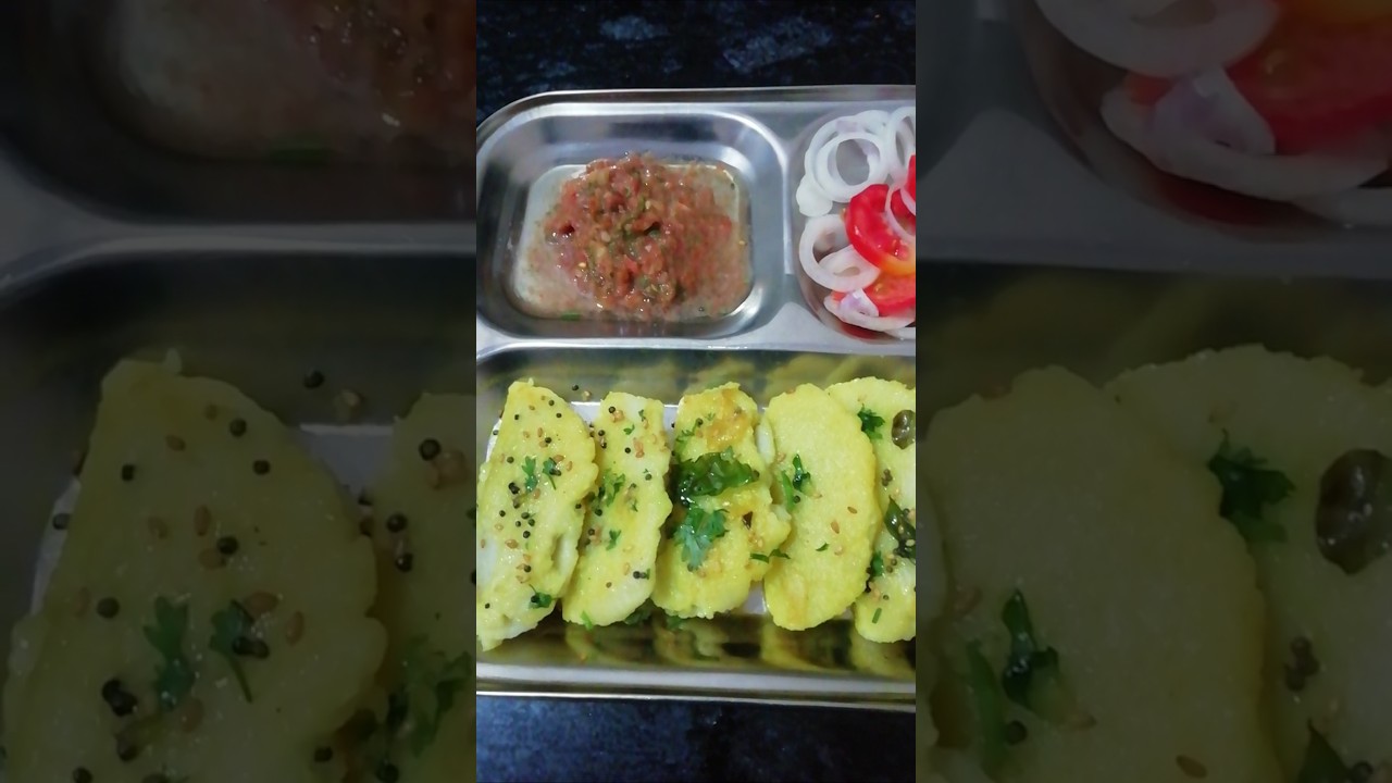steamed sooji fara breakfast taste and healthy# vido 
