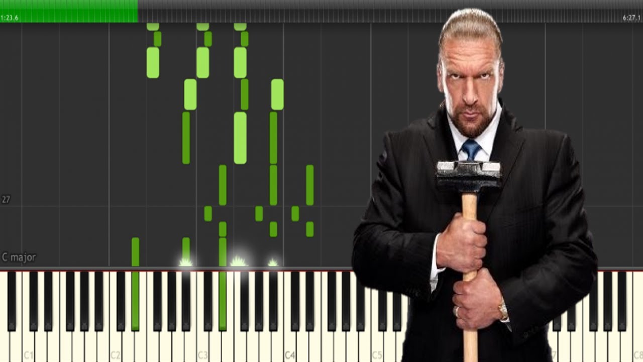 Triple H Piano Medley - Synthesia (All Triple H WWE Themes)