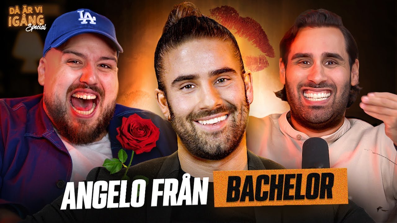 DÅ ÄR VI IGÅNG: ANGELO FRÅN BACHELOR IN PARADISE!