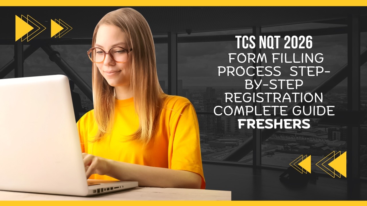 🚀 **TCS NQT 2026 Form Filling Process | Step-by-Step Registration | Complete Guide | Freshers**