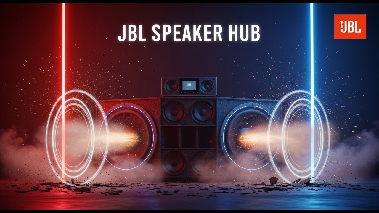 Heavy Punch Bass on JBL 🔥 | Speaker Hub Vibration Test 💣