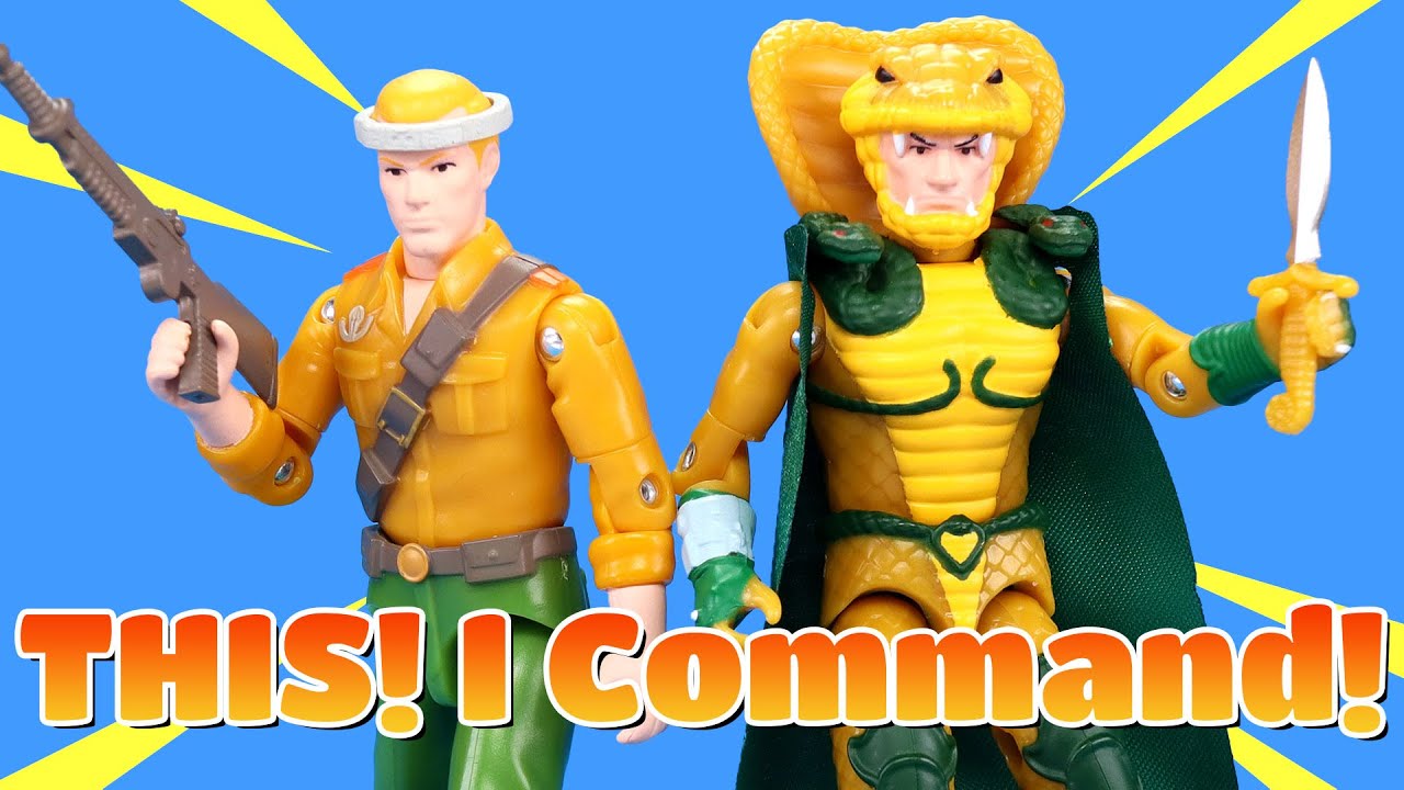 New Duke & Serpentor Super7 ReAction + Figures