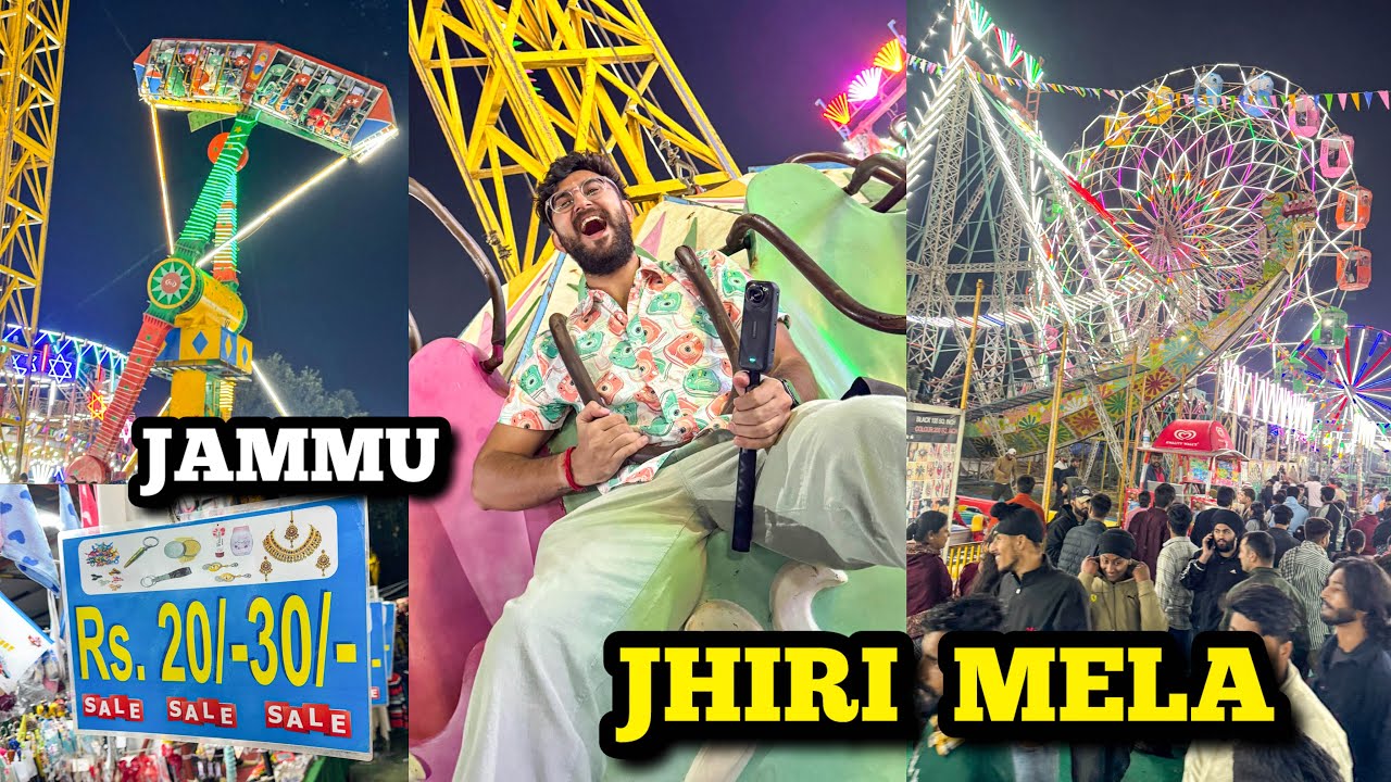 Jhiri Mela in JAMMU 2025 | Night Experience in Mela | North India&rsquo;s Biggest Mela | JAMMU & KASHMIR